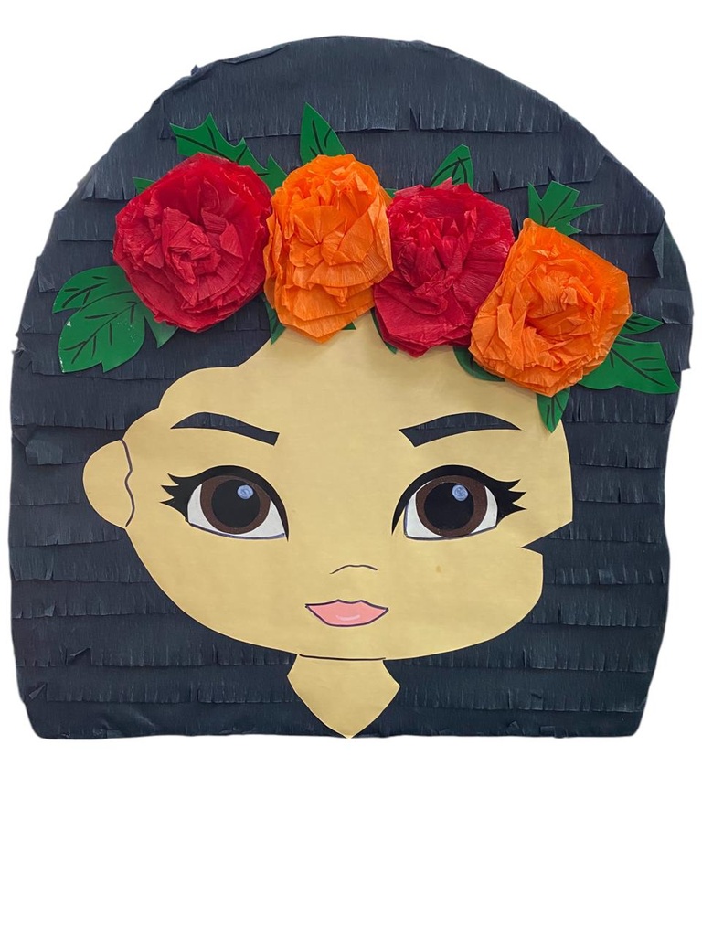 Piñata Tambor Figura Princesa Polinesia C/1