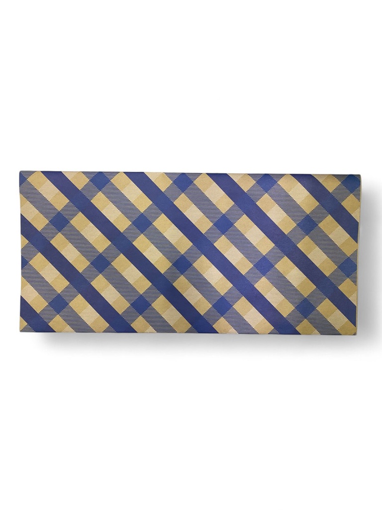 Papel Kraft Lineas Azul C/1