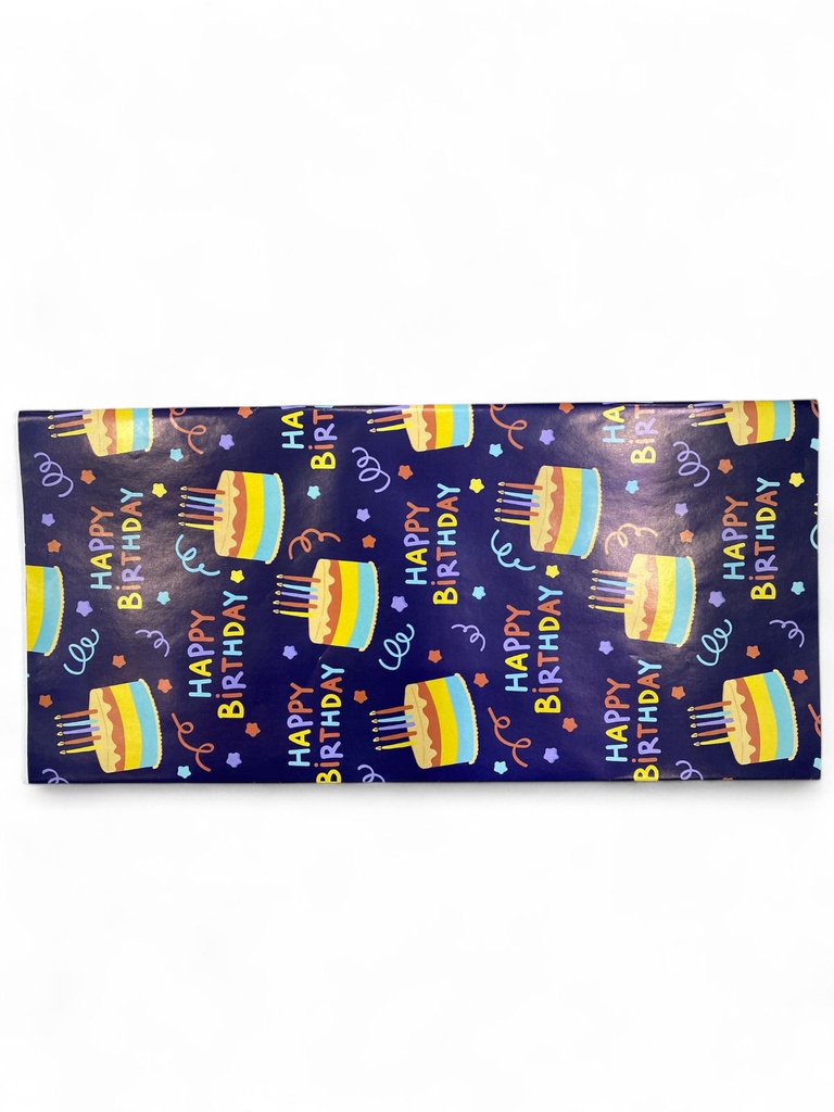 Papel de Regalo HBD C/1