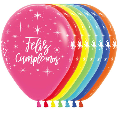 Globo 12" Latex Infinity FC Radiante C/1