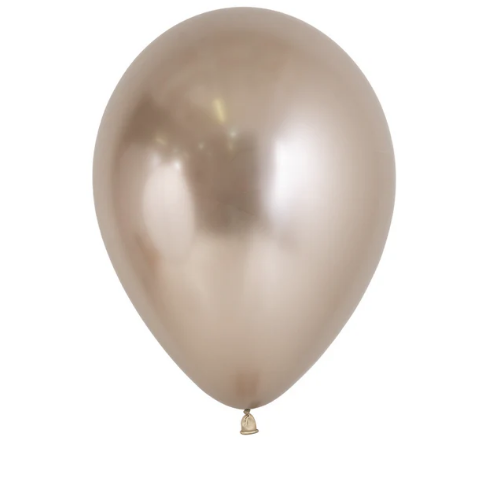Globo 18" Latex Reflex Champaña C/1