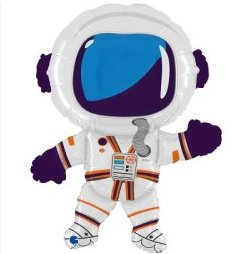Globo 28" Astronauta Feliz C/1
