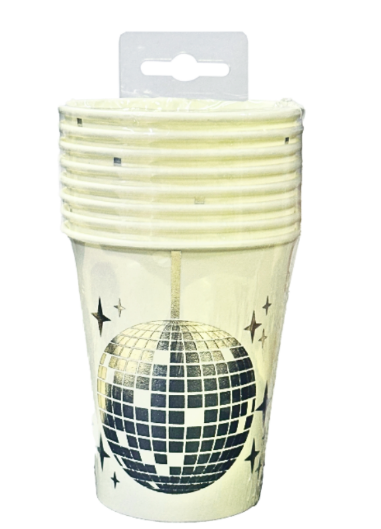 Vaso Carton Bola Disco C/8