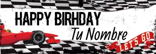 Banner HBD Carreras Personalizable